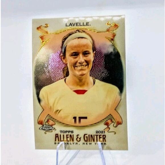 2021 Topps Chrome Allen & Ginter Rose Lavelle Limited Card #249 - Picture 9 of 11